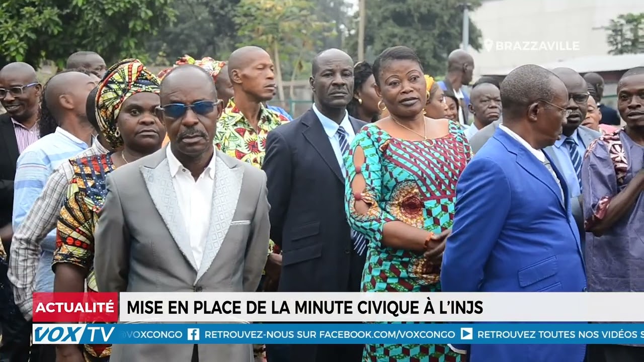 Mise en place de la minute civique à l’INJS