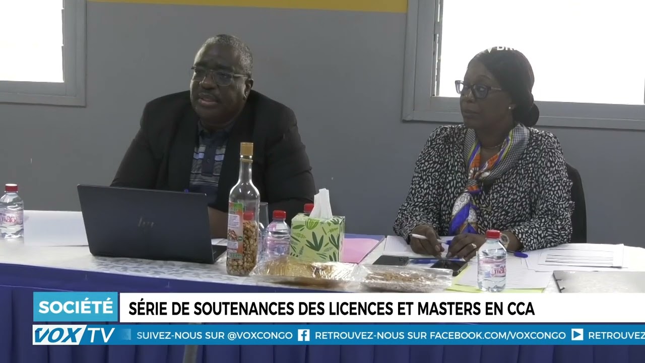 Série de soutenances des licences et masters en CCA