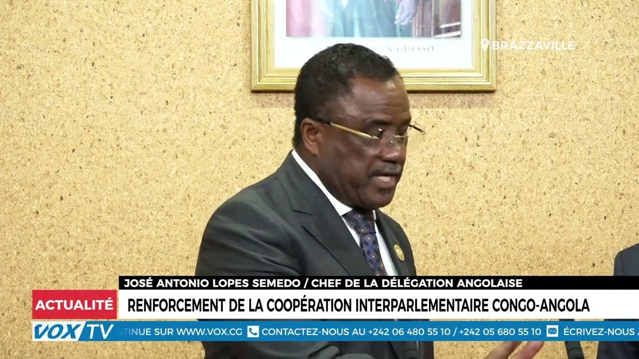 Renforcement de la coopération interparlementaire Congo Angola