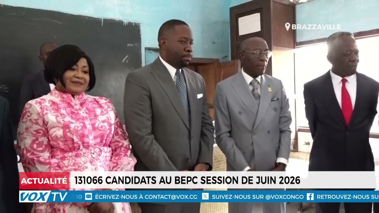 131066 candidats au BEPC session de Juin 2026