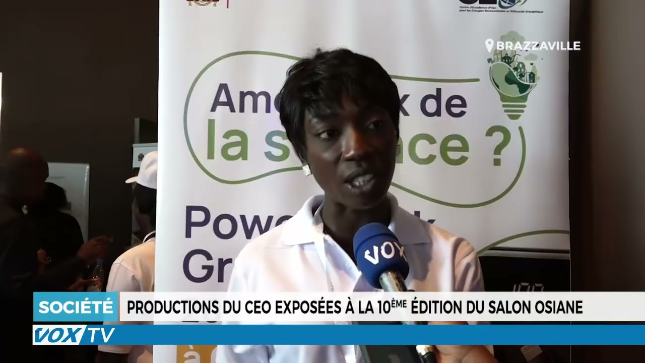 productions du ceo exposées à la 10ème édition du salon osiane