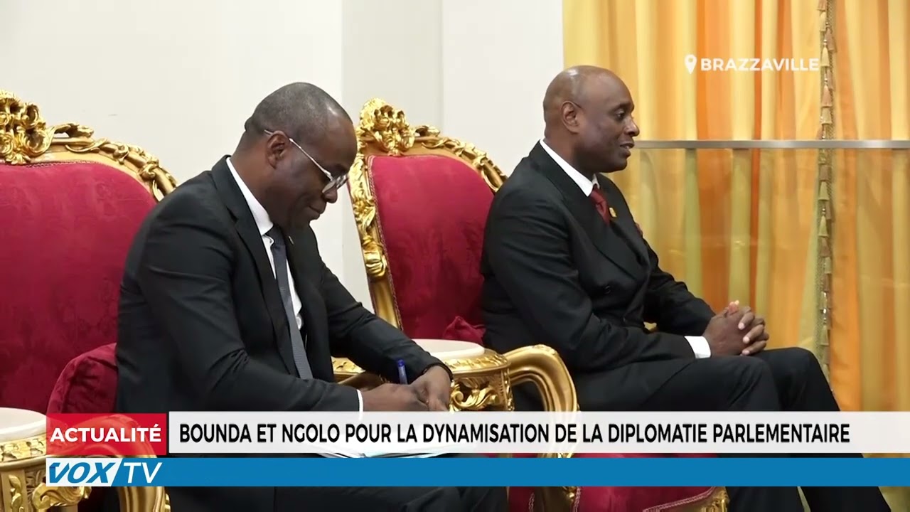 Bounda et Ngolo pour la dynamisation de la diplomatie parlementaire