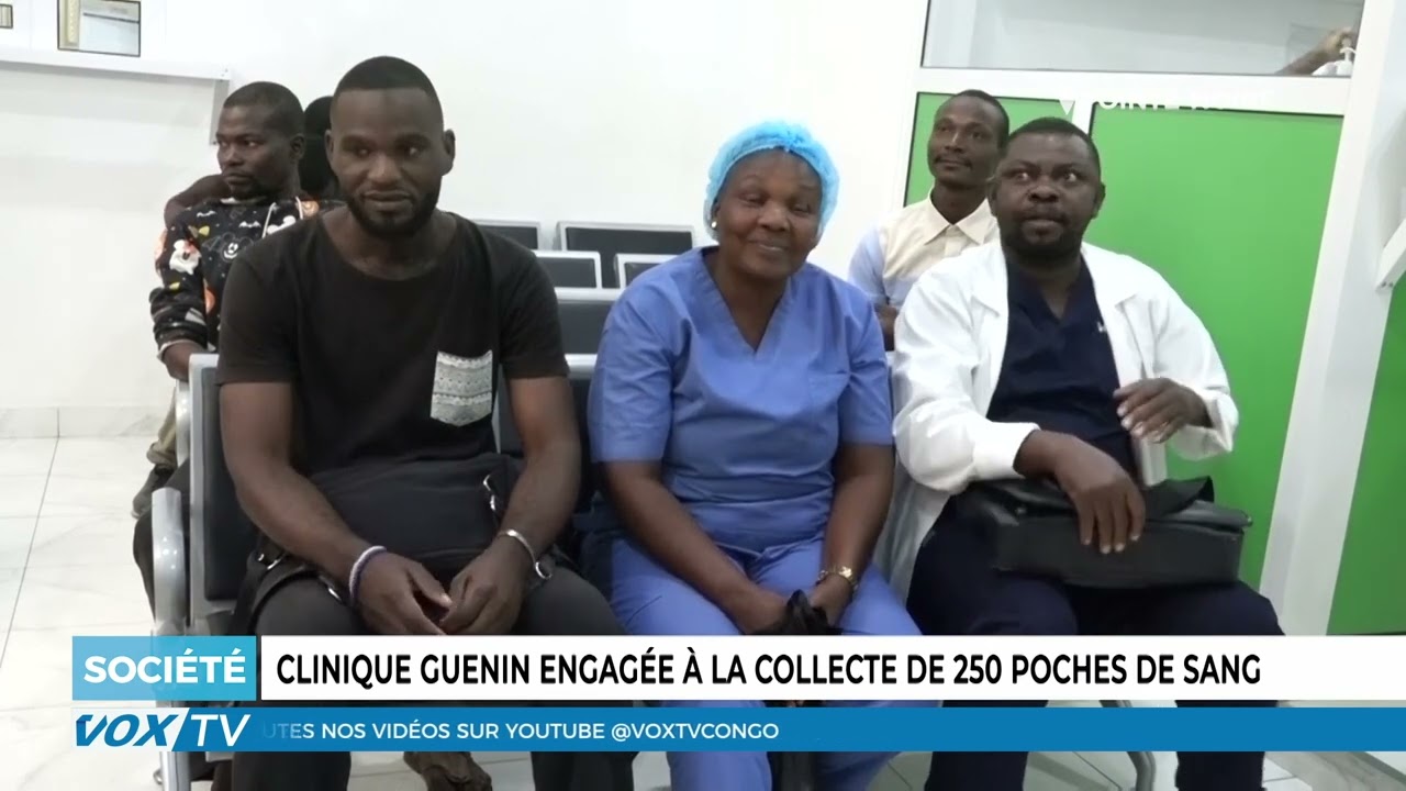 Clinique Guenin engagée à la collecte de 250 poches de sang