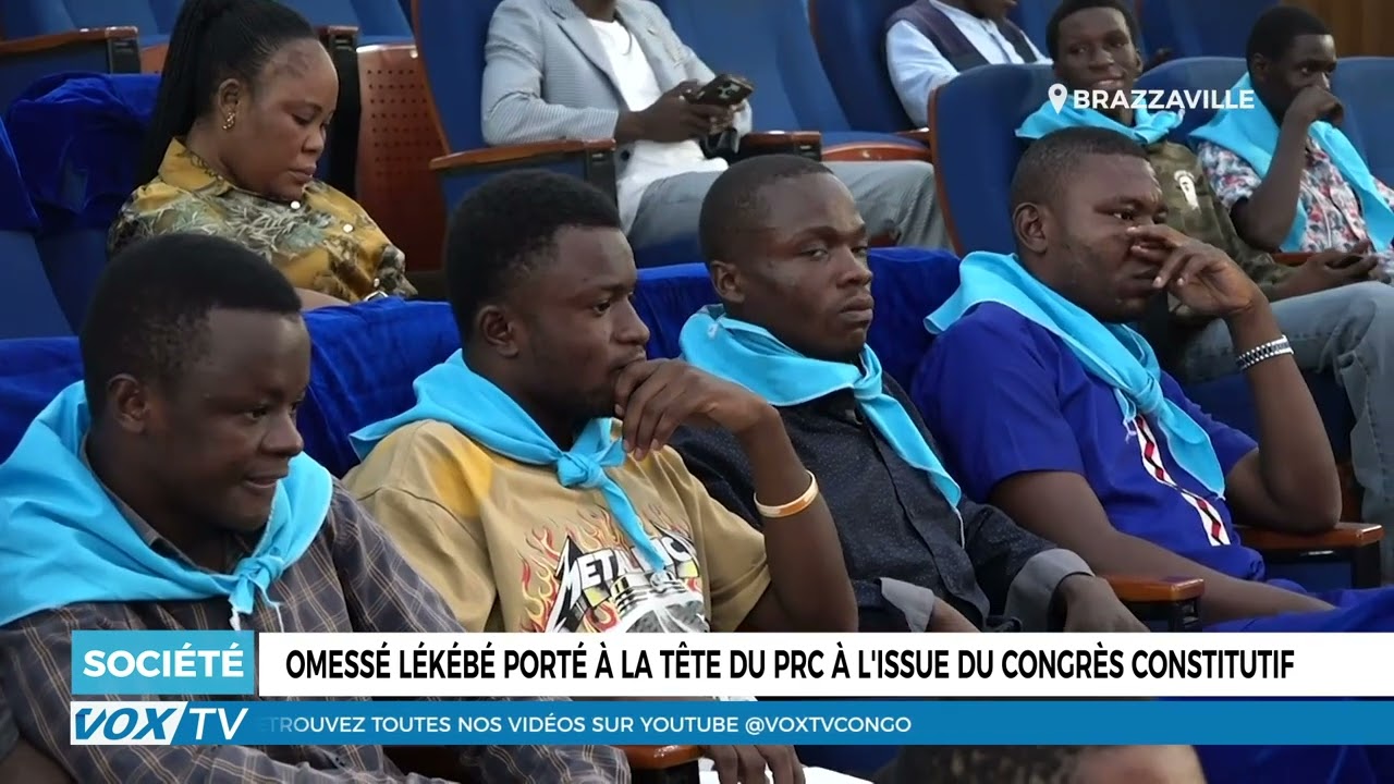 Omessé Lékébé porté à la tête du PRC à l&rsquo;issue du congrès constitutif