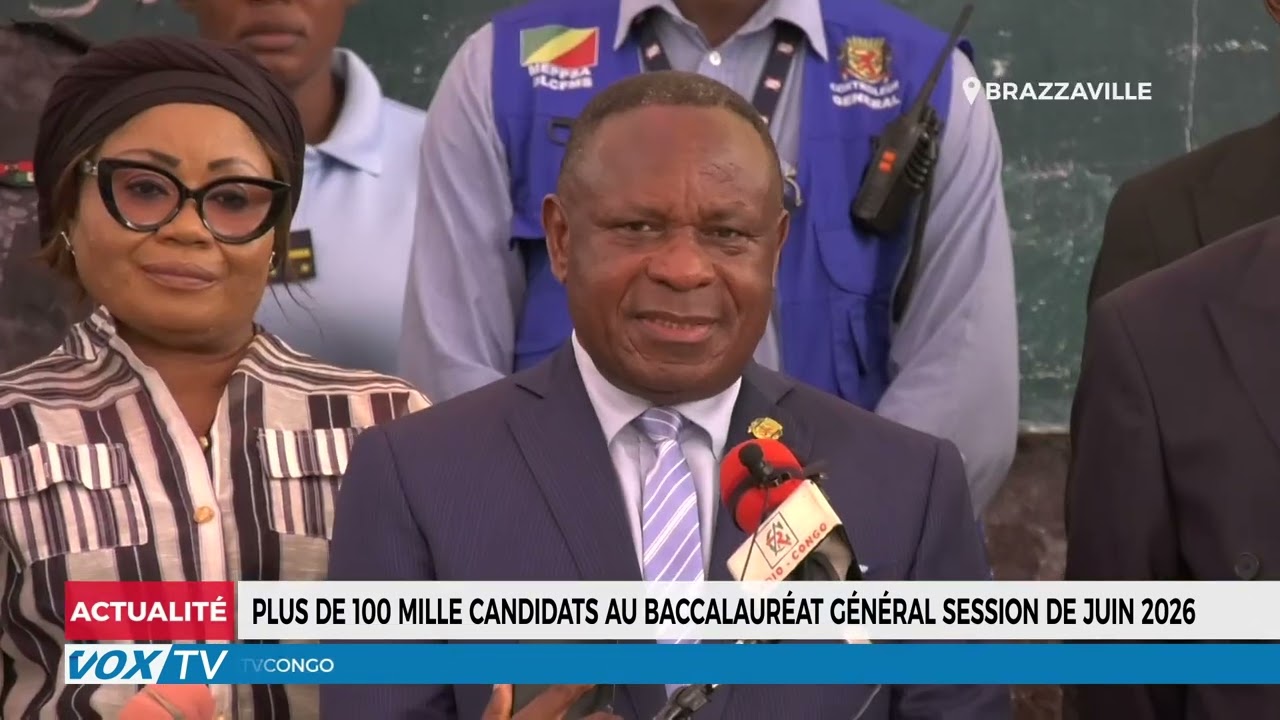 Plus de 100 mille candidats au baccalauréat général session de Juin 2026