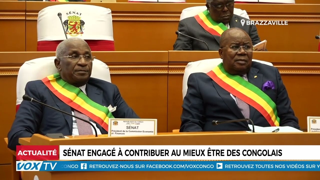 Sénat engagé à contribuer au mieux être des congolais