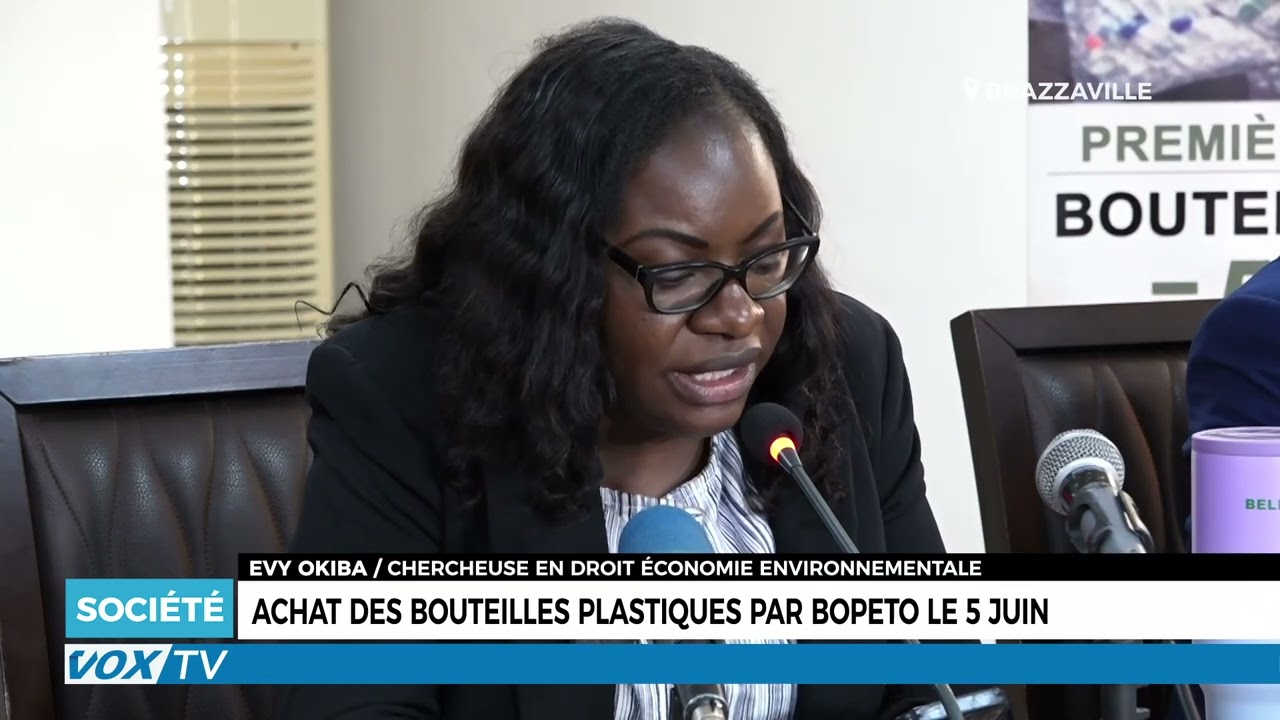 Achat des bouteilles plastiques par BOPETO le 5 juin