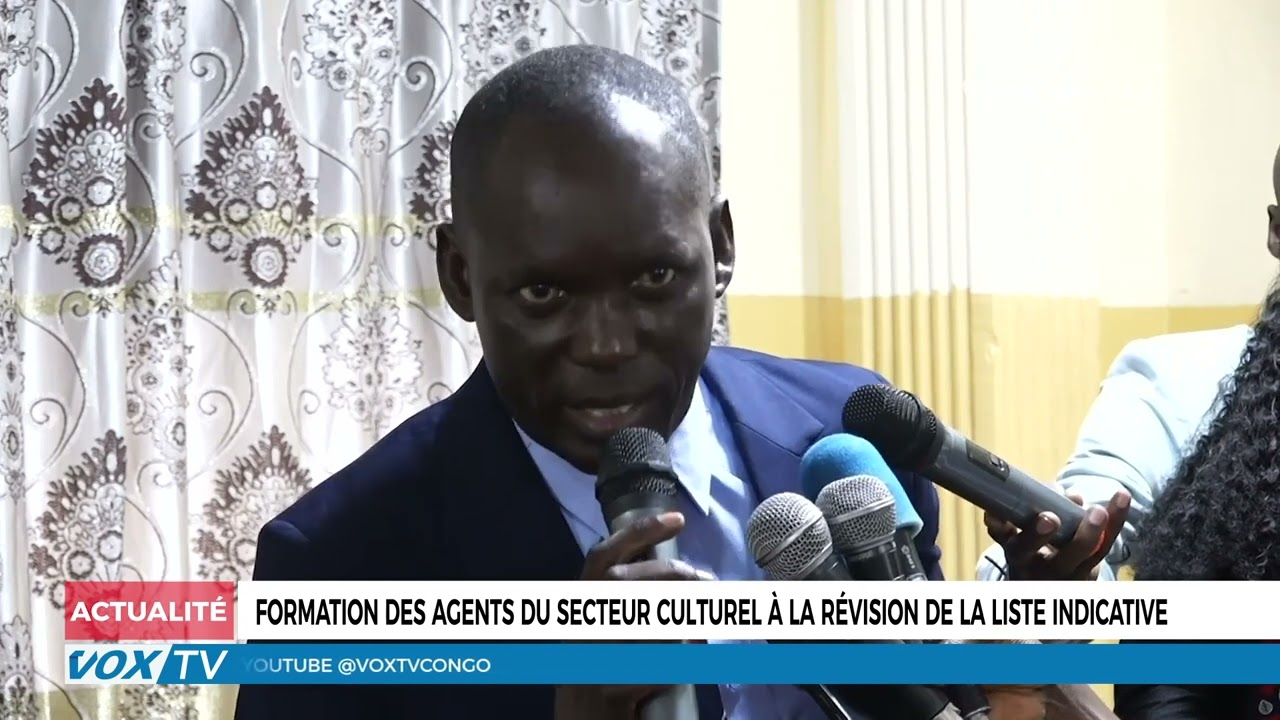 Formation des agents du secteur culturel à la révision de la liste indicative
