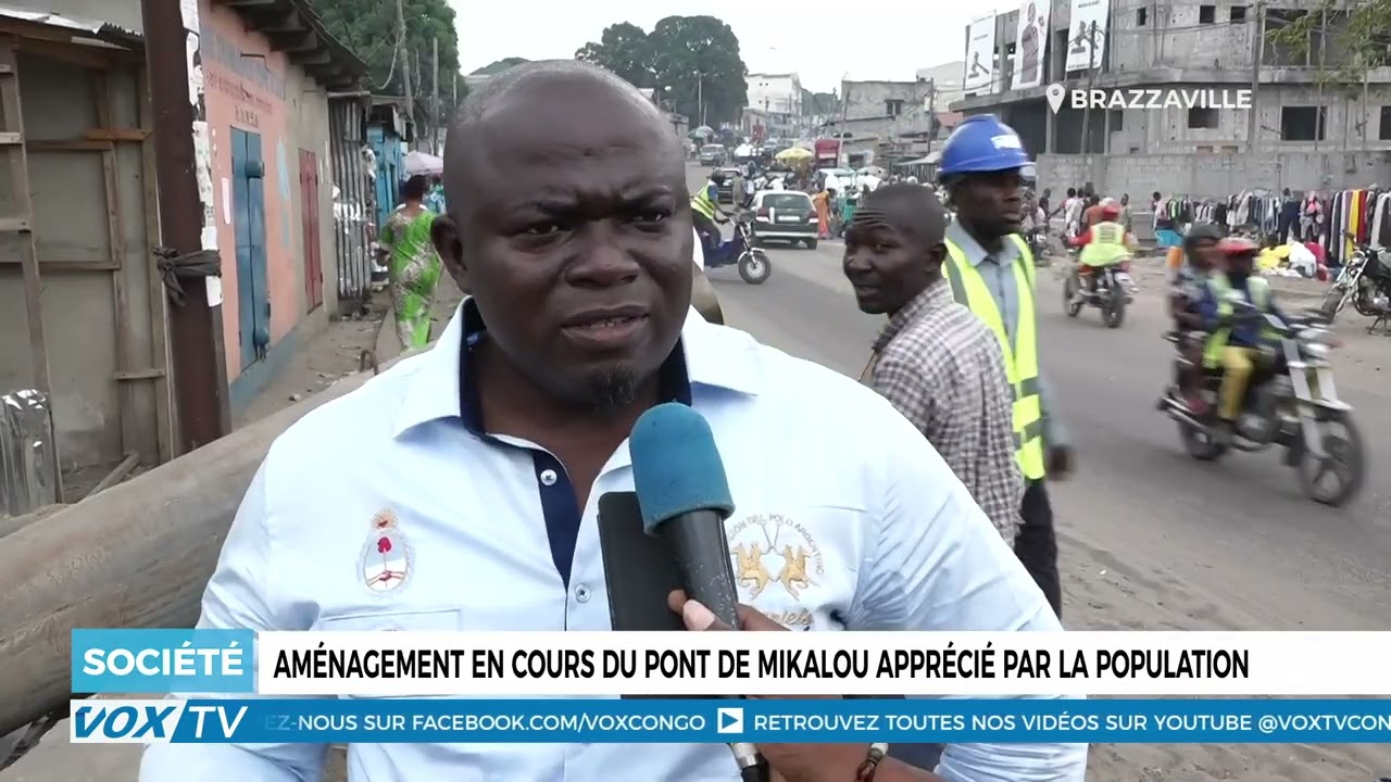 Aménagement en cours du pont de Mikalou apprécié par la population