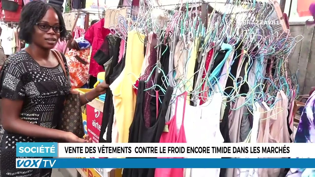 Vente des vêtements  contre le froid encore timide dans les marchés