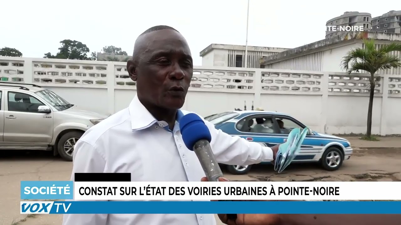 Constat sur l&rsquo;état des voiries urbaines à Pointe-Noire