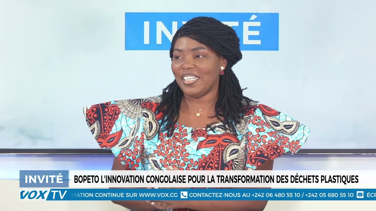 BOPETO l&rsquo;innovation Congolaise pour la transformation des déchets plastiques