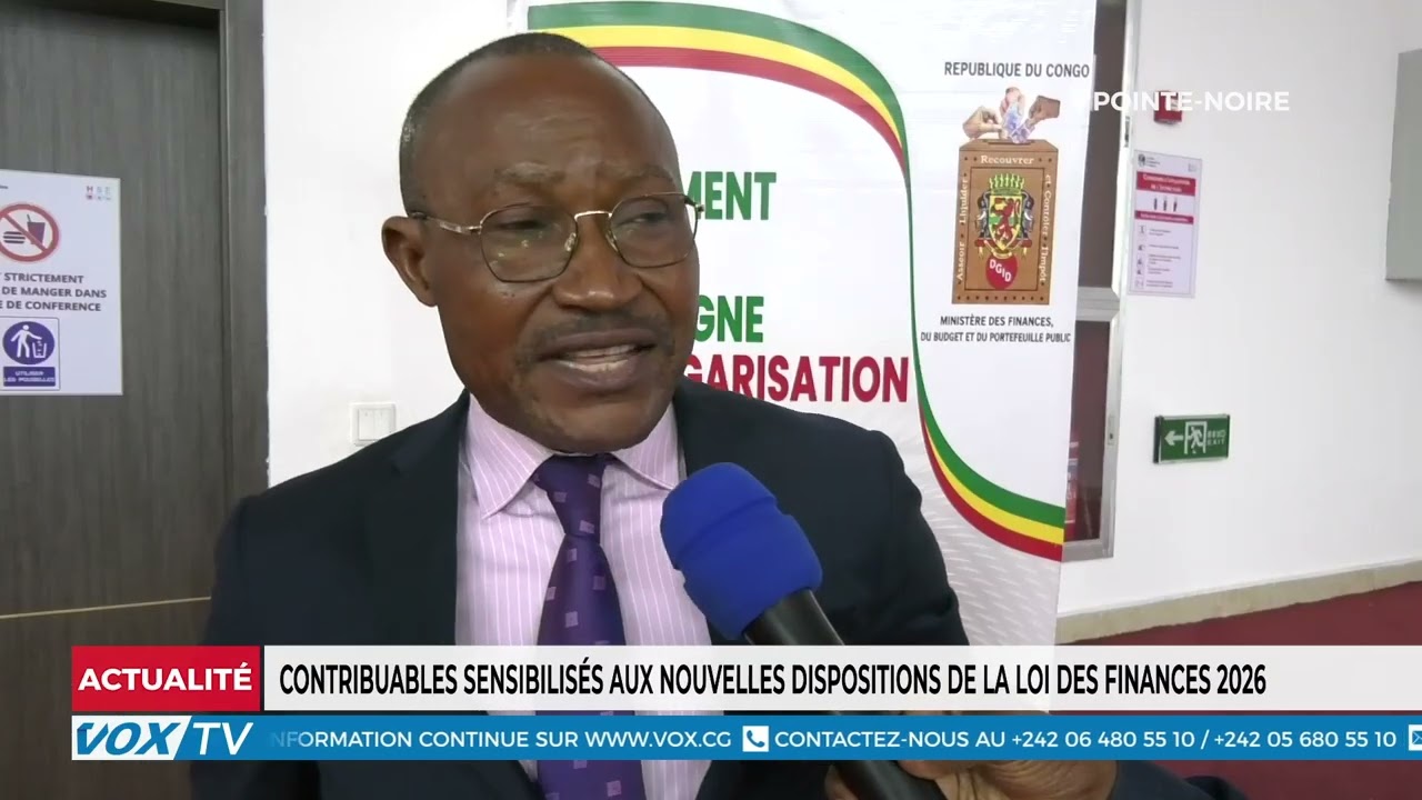 Contribuables sensibilises aux nouvelles dispositions de la loi des finances 2026