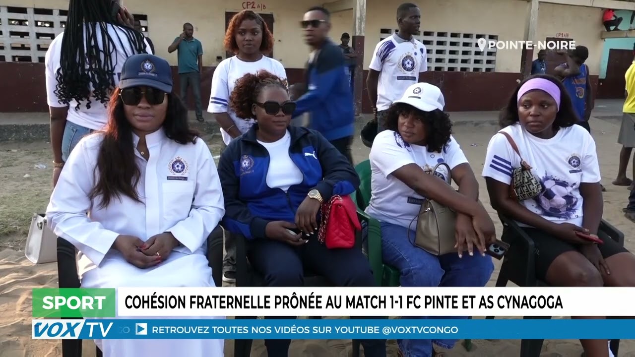 Cohesion fraternelle pronee au match Fc Pinte et As Cynagoga