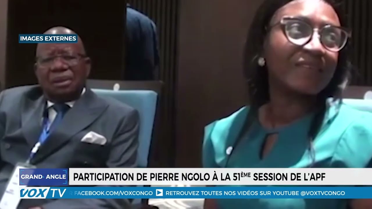 Participation de pierre ngolo à la 51ème session de l’APF