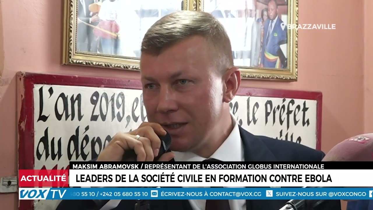 Leaders de la société civile en formation contre Ebola
