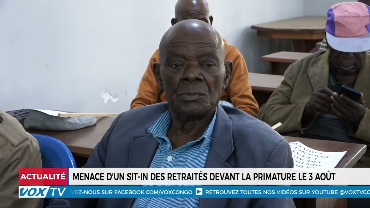 Menace d&rsquo;un sit in des retraités devant la primature le 3 août