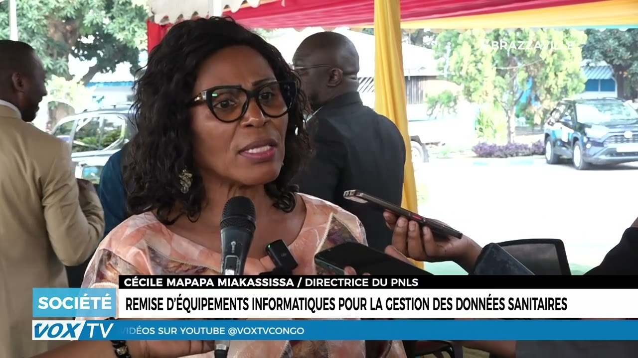 Remise d’équipements informatiques pour la gestion des données sanitaires