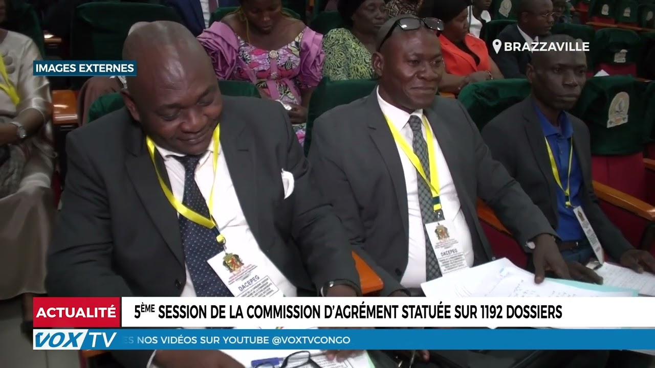 5ème  session de la commission d’agrément statuée sur 1192 dossiers