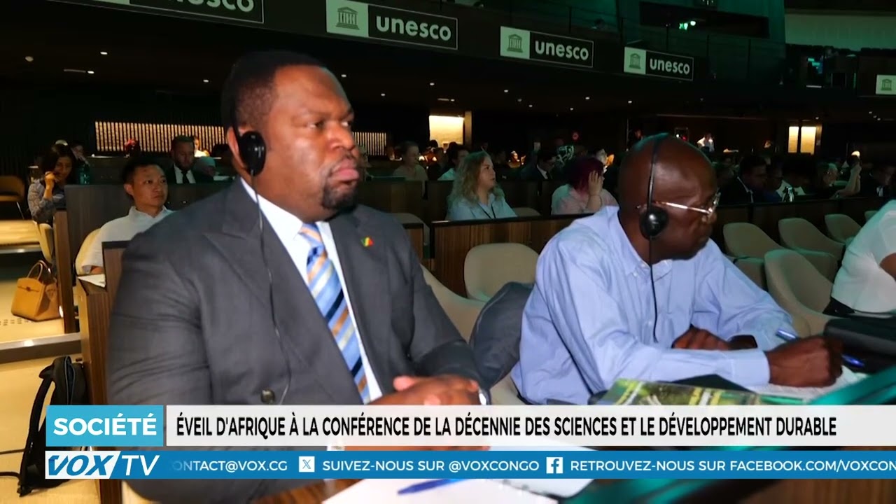 Éveil d&rsquo;Afrique à la conférence de la décennie des sciences et le développement durable