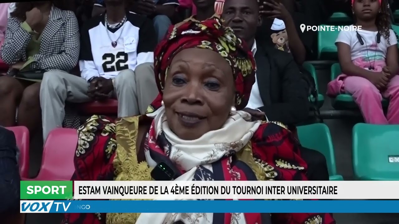 Estam vainqueure de la 4eme edition du tournoi inter universitaire