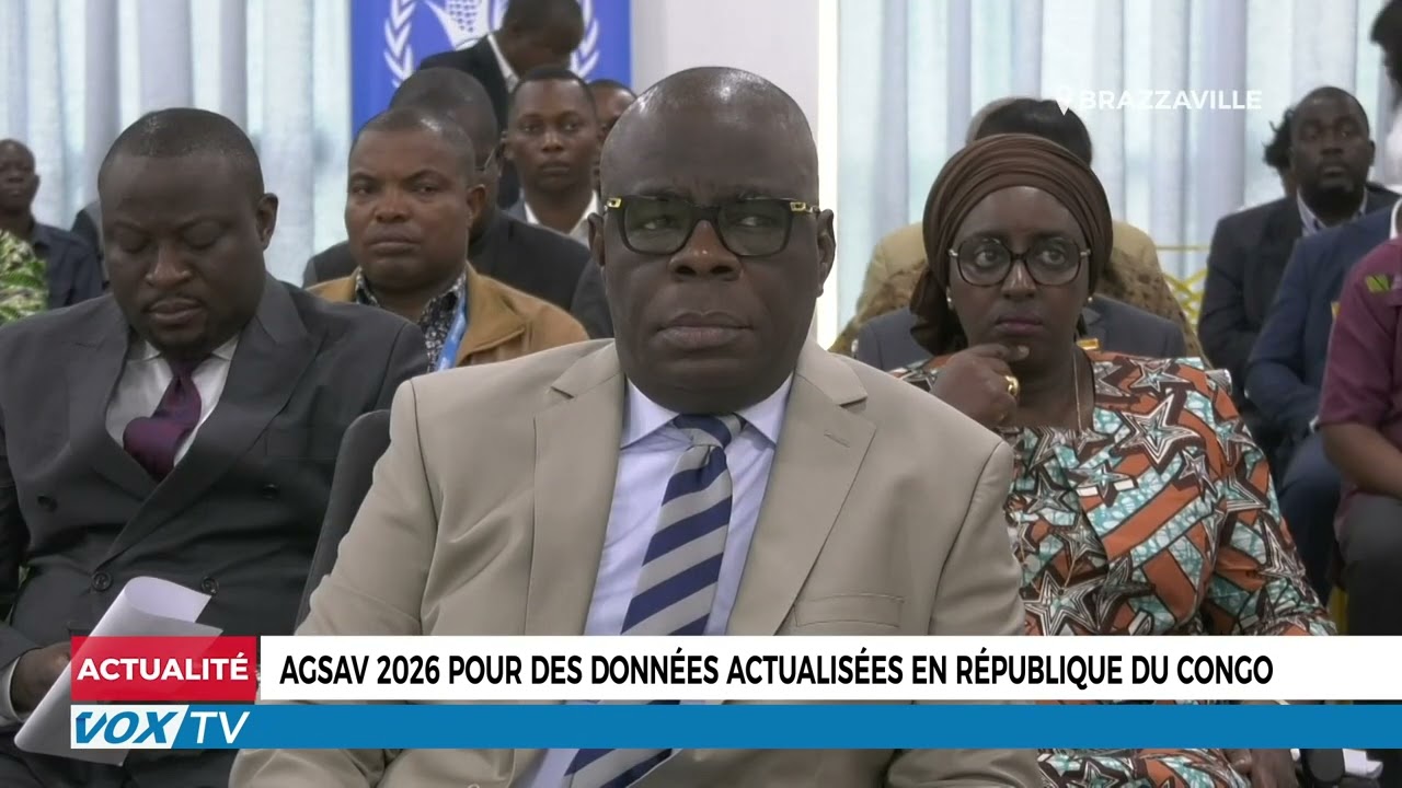 AGSAV 2026 pour des données actualisées en République du Congo