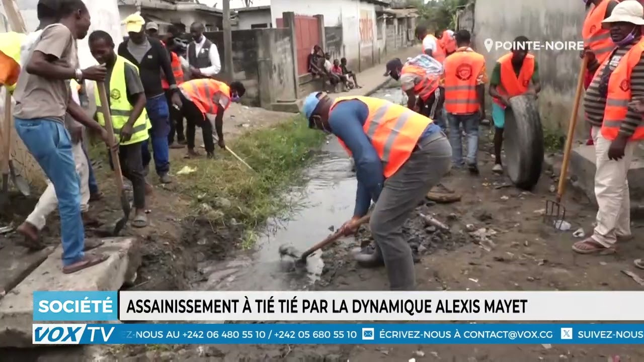 Assainissement a Tie Tie par la Dynamique Alexis Mayet