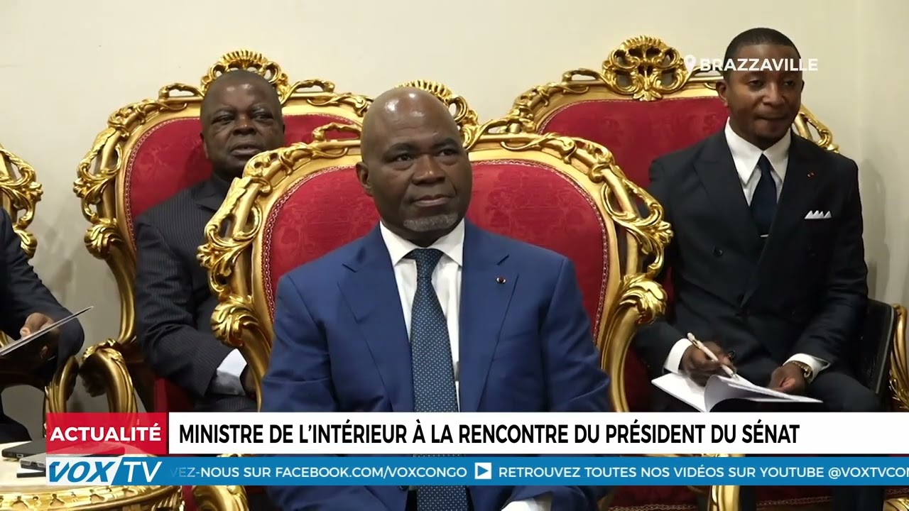 Ministre de l’Intérieur à la rencontre du président du Sénat