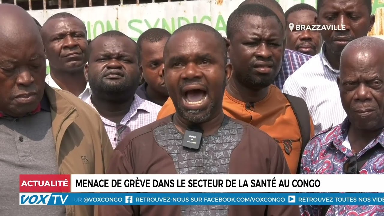 Menace de grève dans le secteur de la santé au Congo