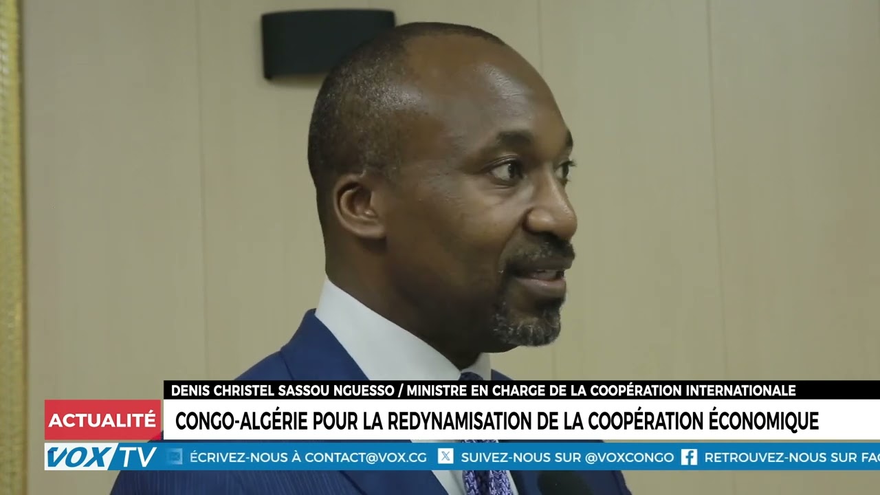 Congo Algérie pour la redynamisation de la coopération économique
