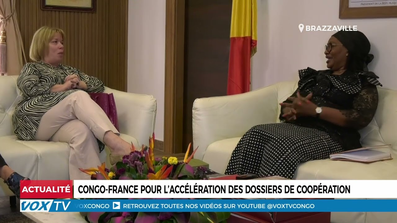 Congo France pour l’accélération des dossiers de coopération