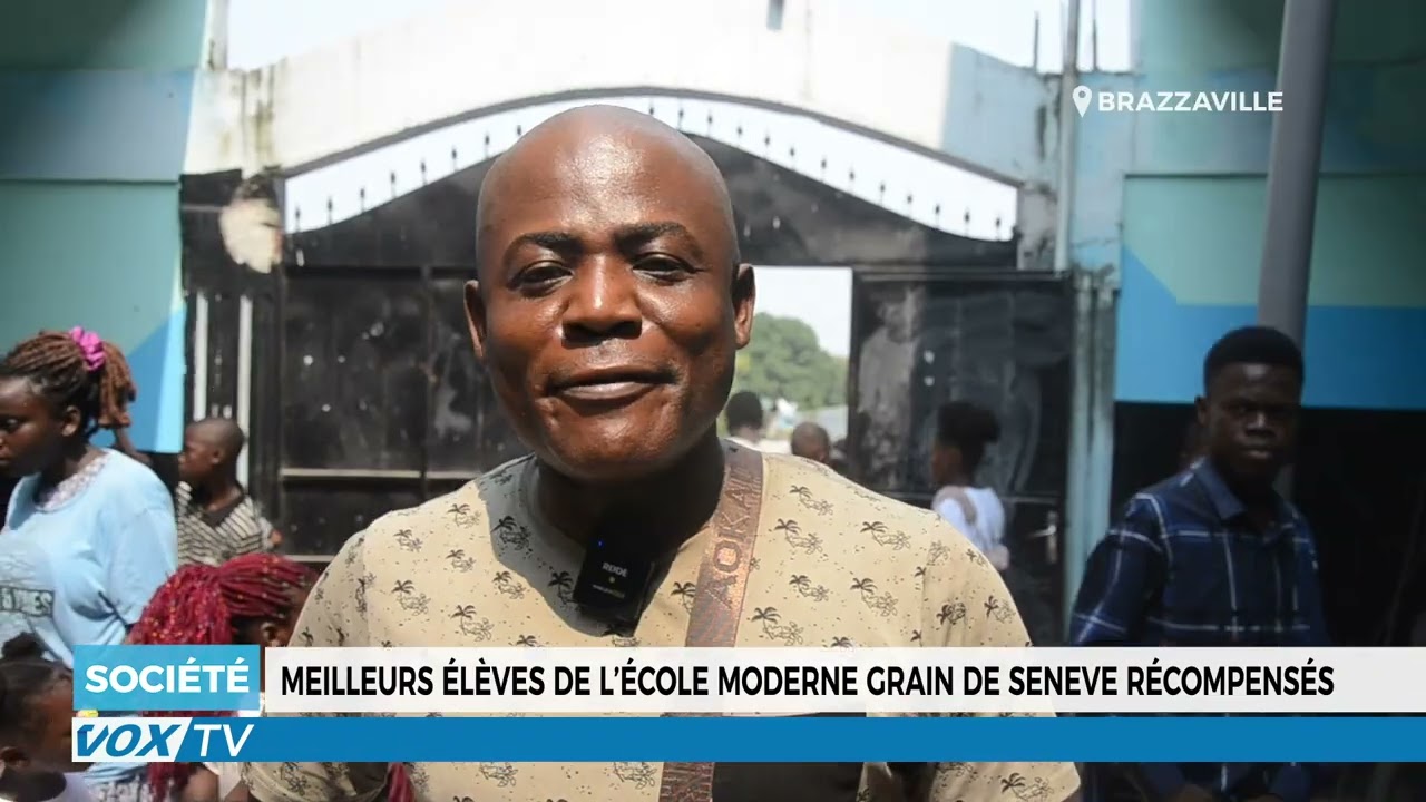 Meilleurs élèves de l’école moderne grain de SENEVE récompensés