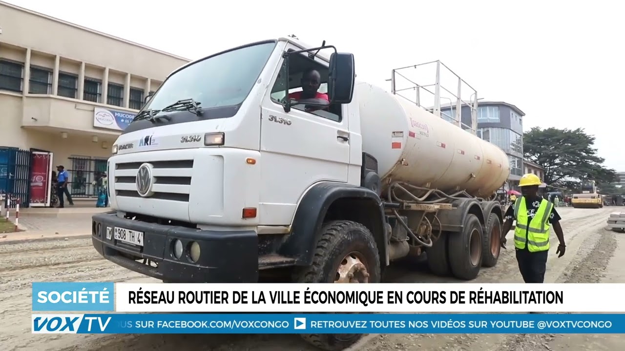 Réseau routier de la ville économique en cours de réhabilitation