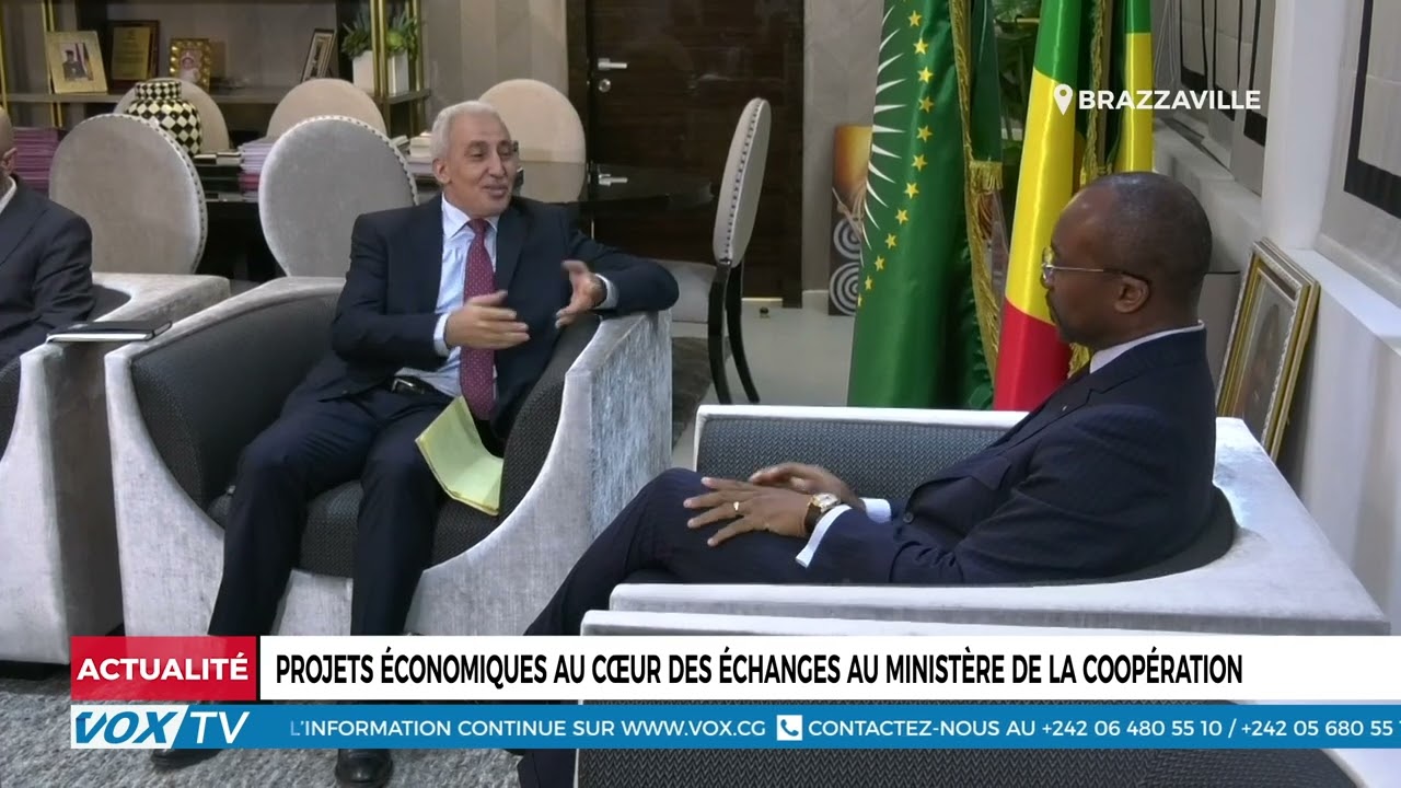 Projets économiques au cœur des échanges au Ministère de la coopération