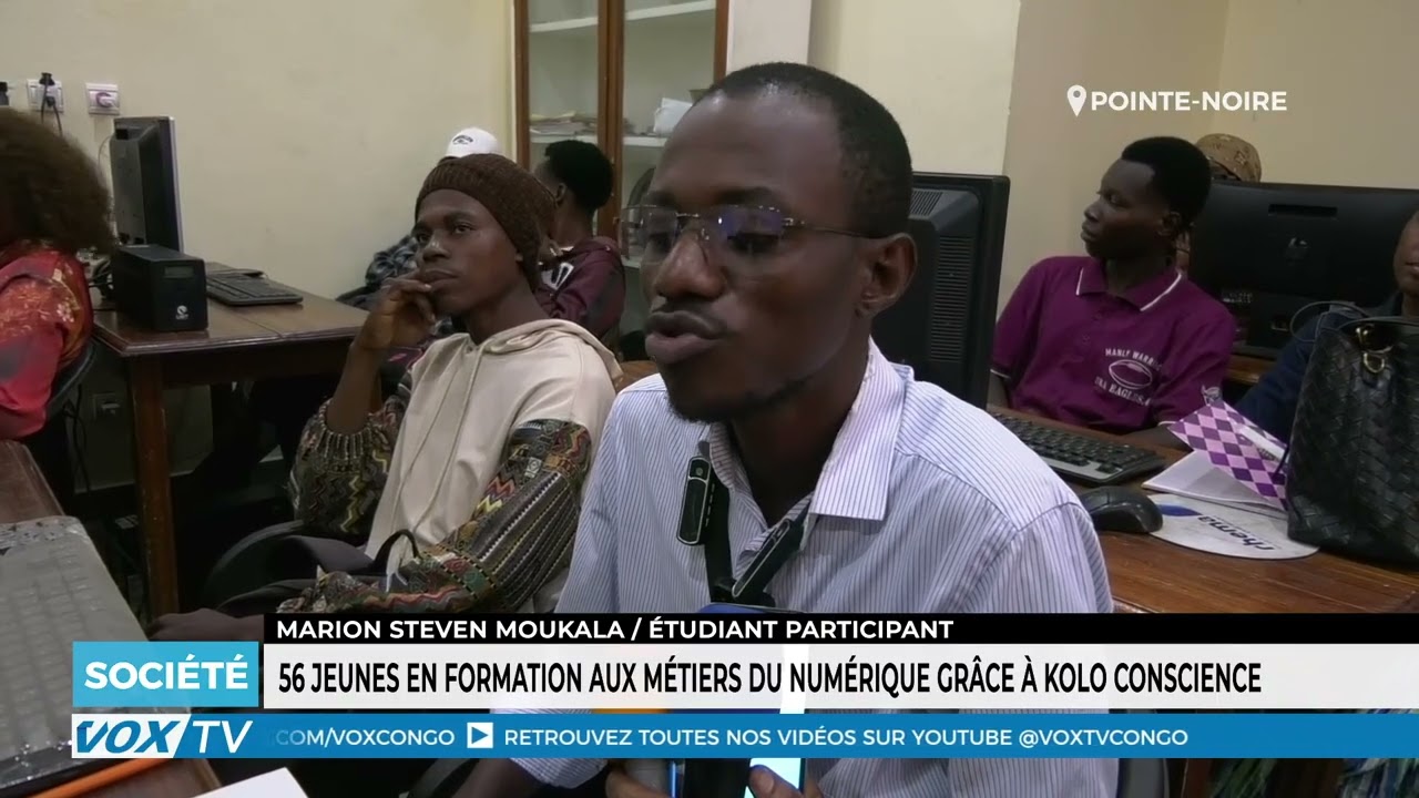 56 jeunes en formation aux metiers du numerique grace a Kolo Conscience