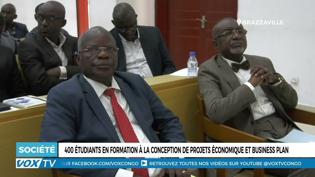 400 étudiants en formation à la conception de projets économique et business plan