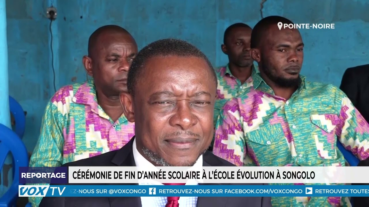 Emulation de fin annee scolaire a ecole evolution a Songolo