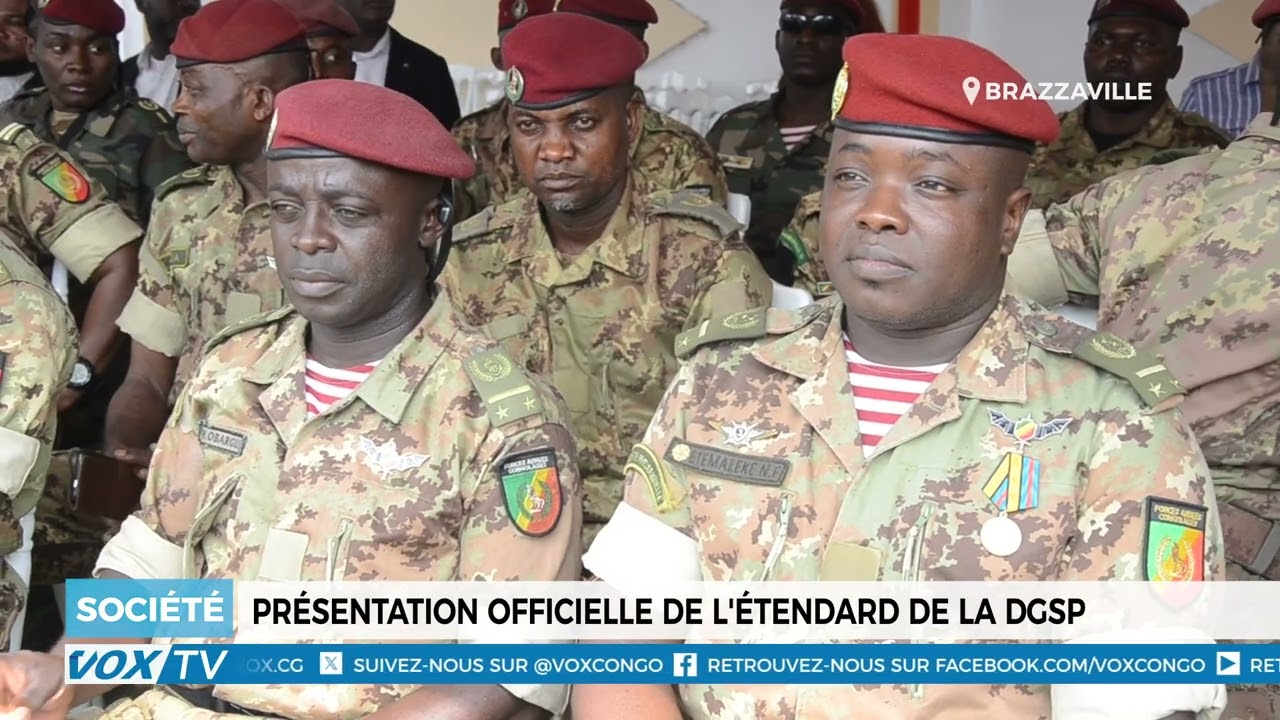 Présentation officielle de l&rsquo;étendard de la DGSP