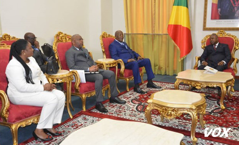 Le ministre Oba évoque la collaboration avec les autres institutions au Sénat