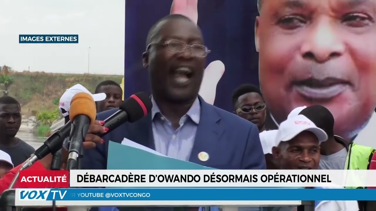 Débarcadère d&rsquo;Owando désormais opérationnel