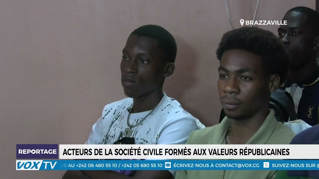 Acteurs de la société civile formés aux valeurs républicaines