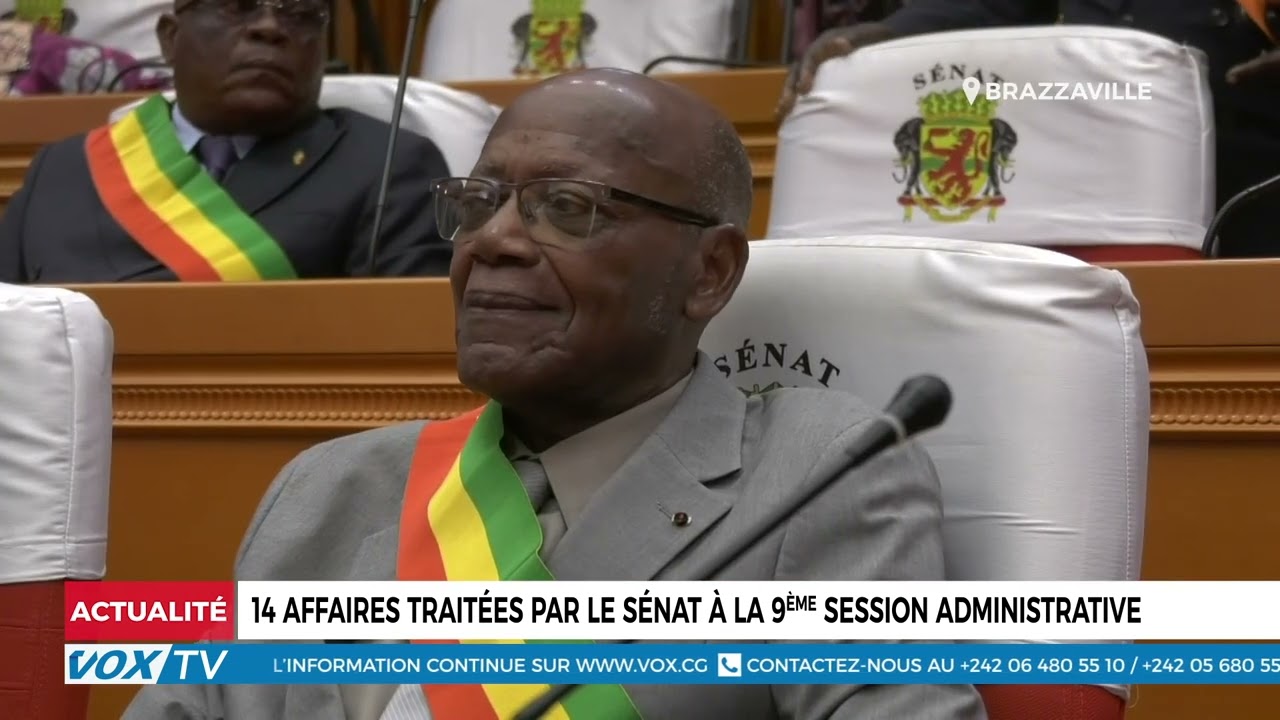 14 affaires traitées par le sénat à la 9ème session administrative