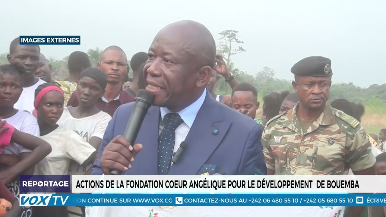 Actions de la fondation coeur Angélique pour le développement  de BOueMBA