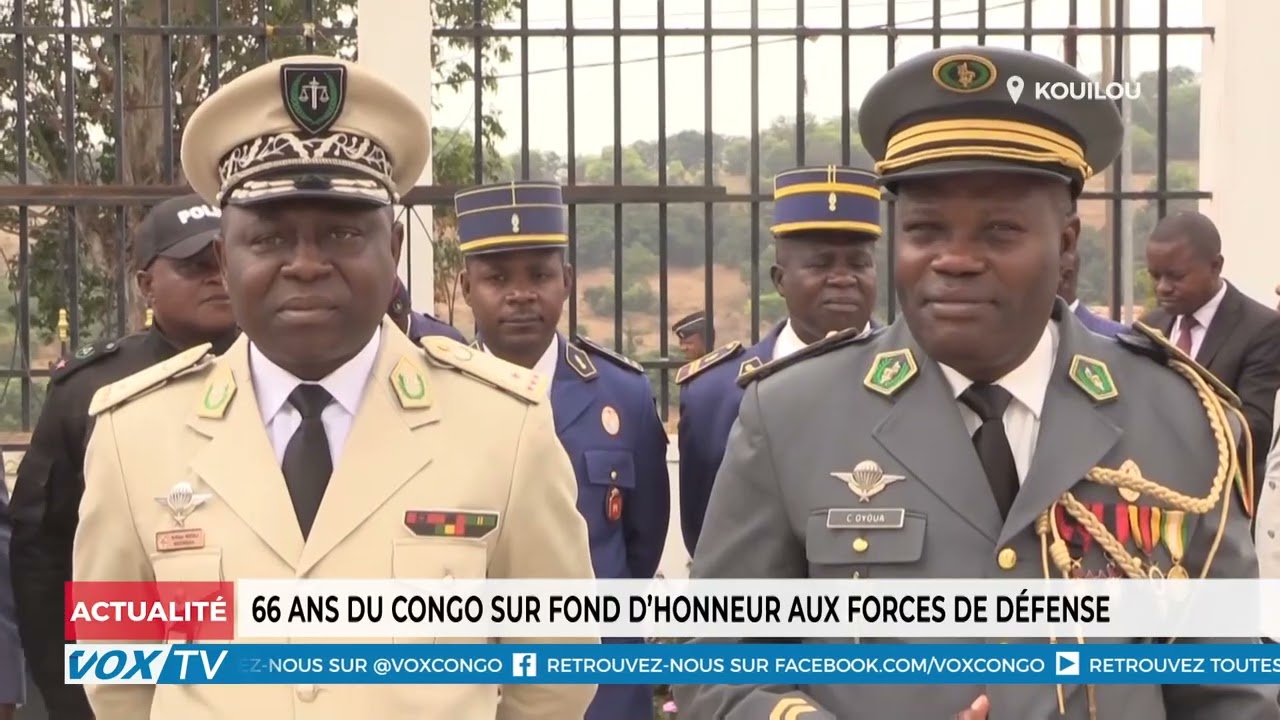 66 ans du Congo sur fond honneur aux forces de defense