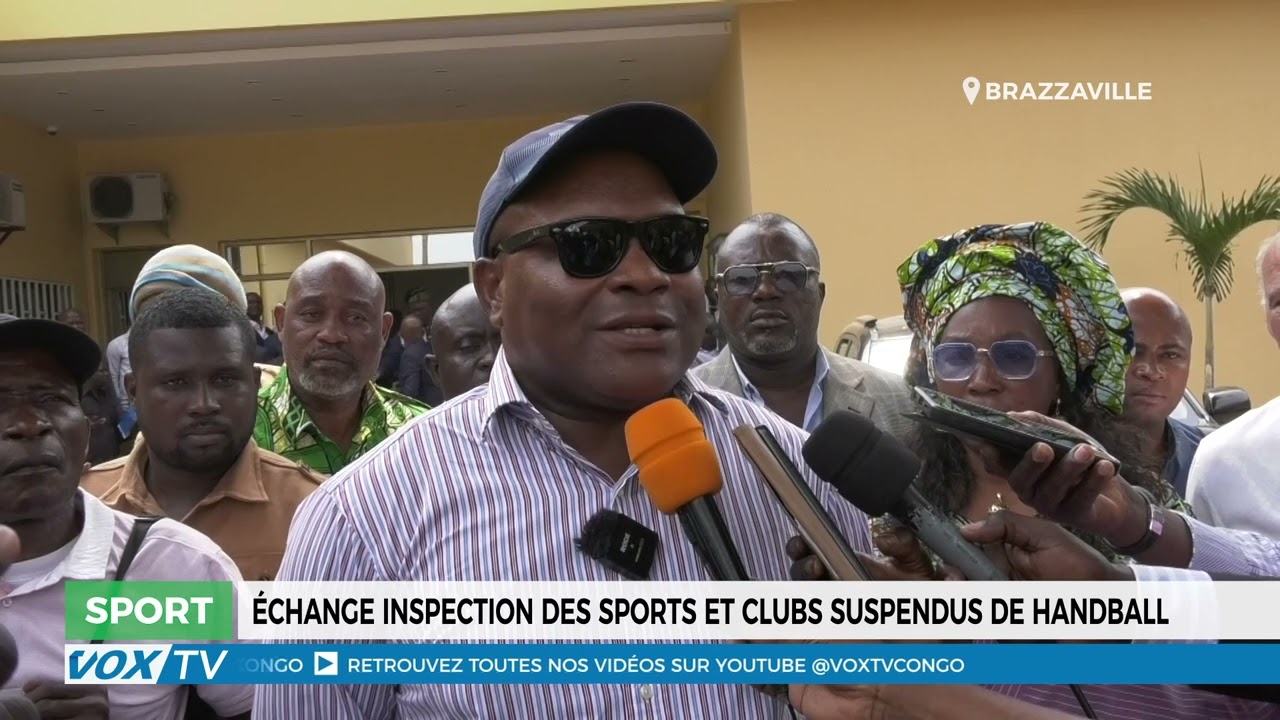 Échange inspection des sports et clubs suspendus de handball