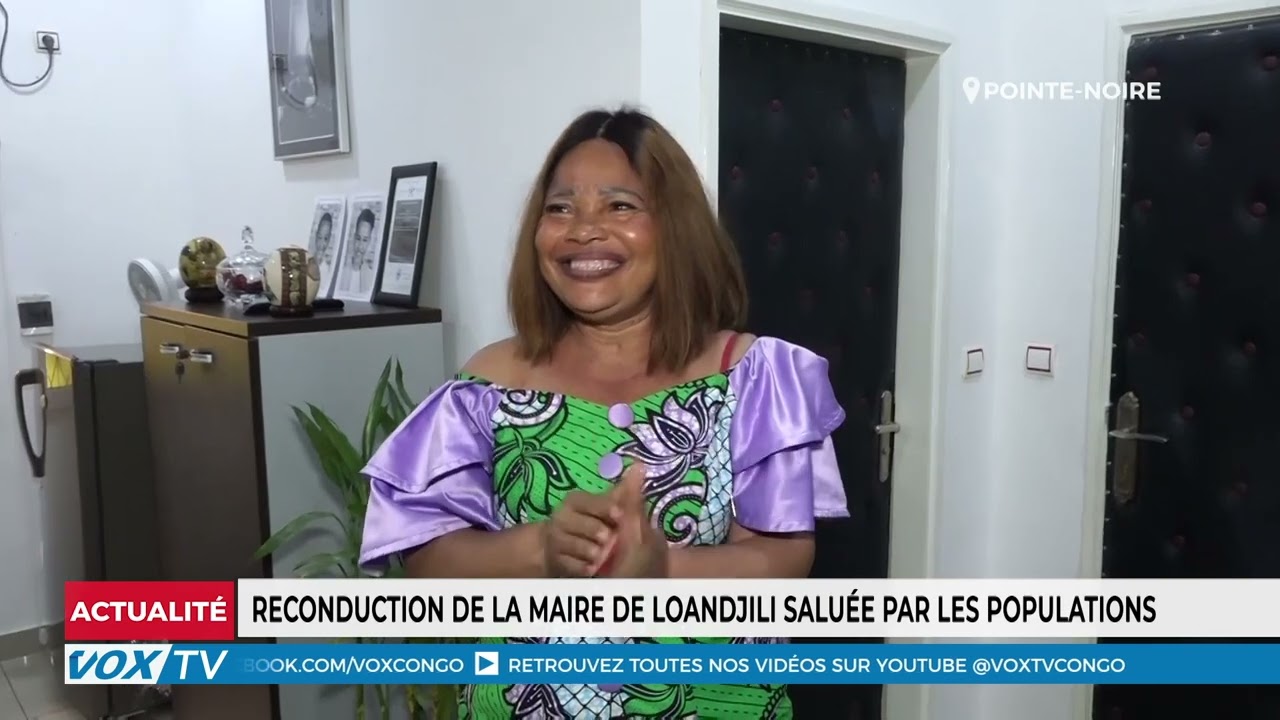 Reconduction de la maire de Loandjili saluée par la population