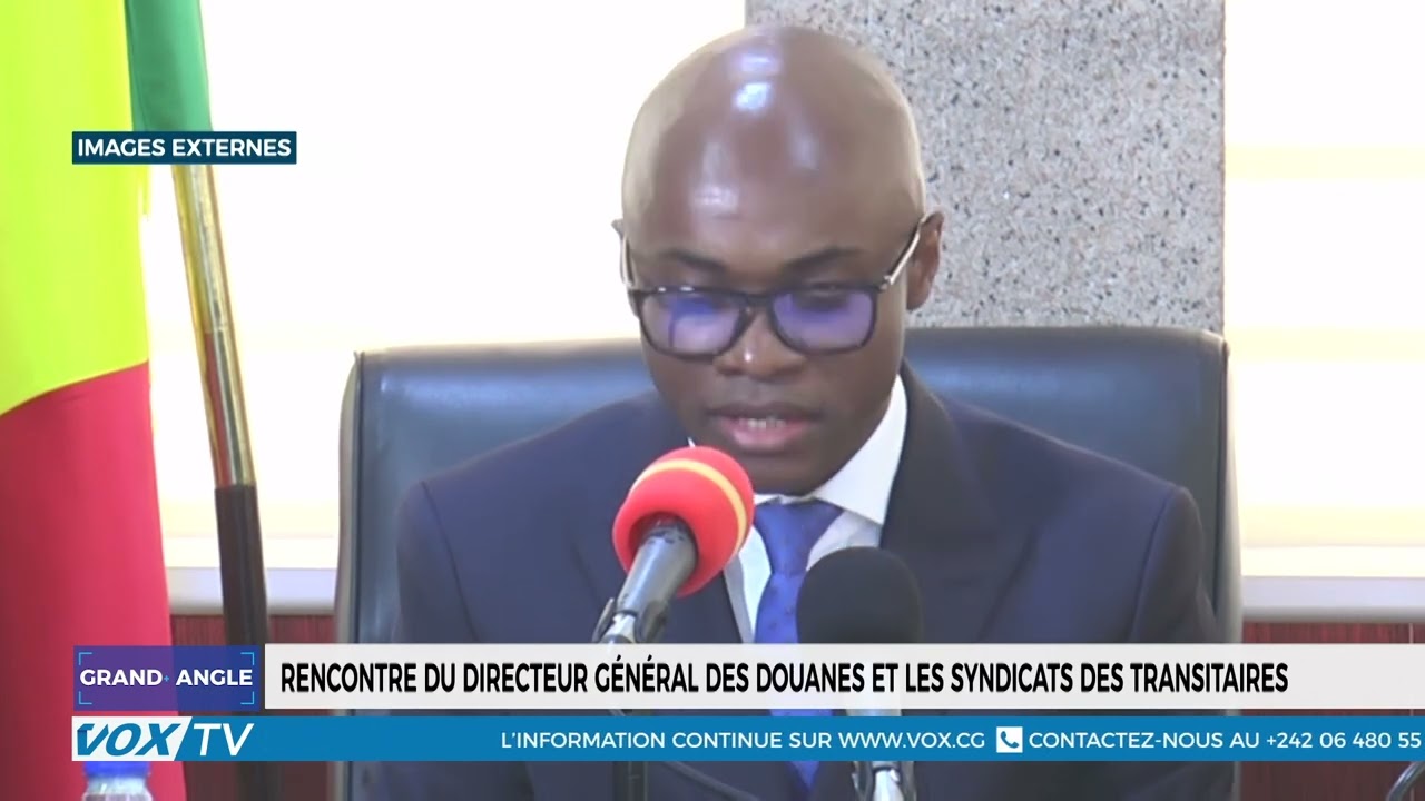 Rencontre du directeur général des douanes et les syndicats des transitaires