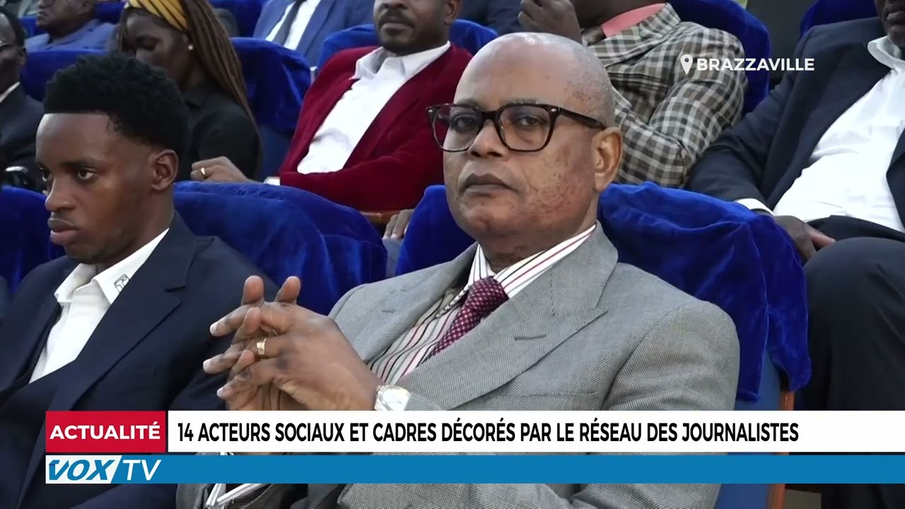 14 acteurs sociaux et cadres décorés par le Réseau des journalistes