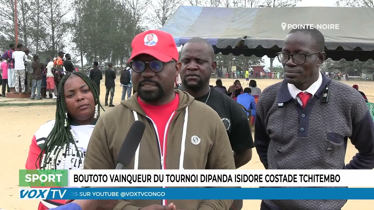 Boutoto vainqueur du  tournoi dipanda Isidore Costade Tchitembo