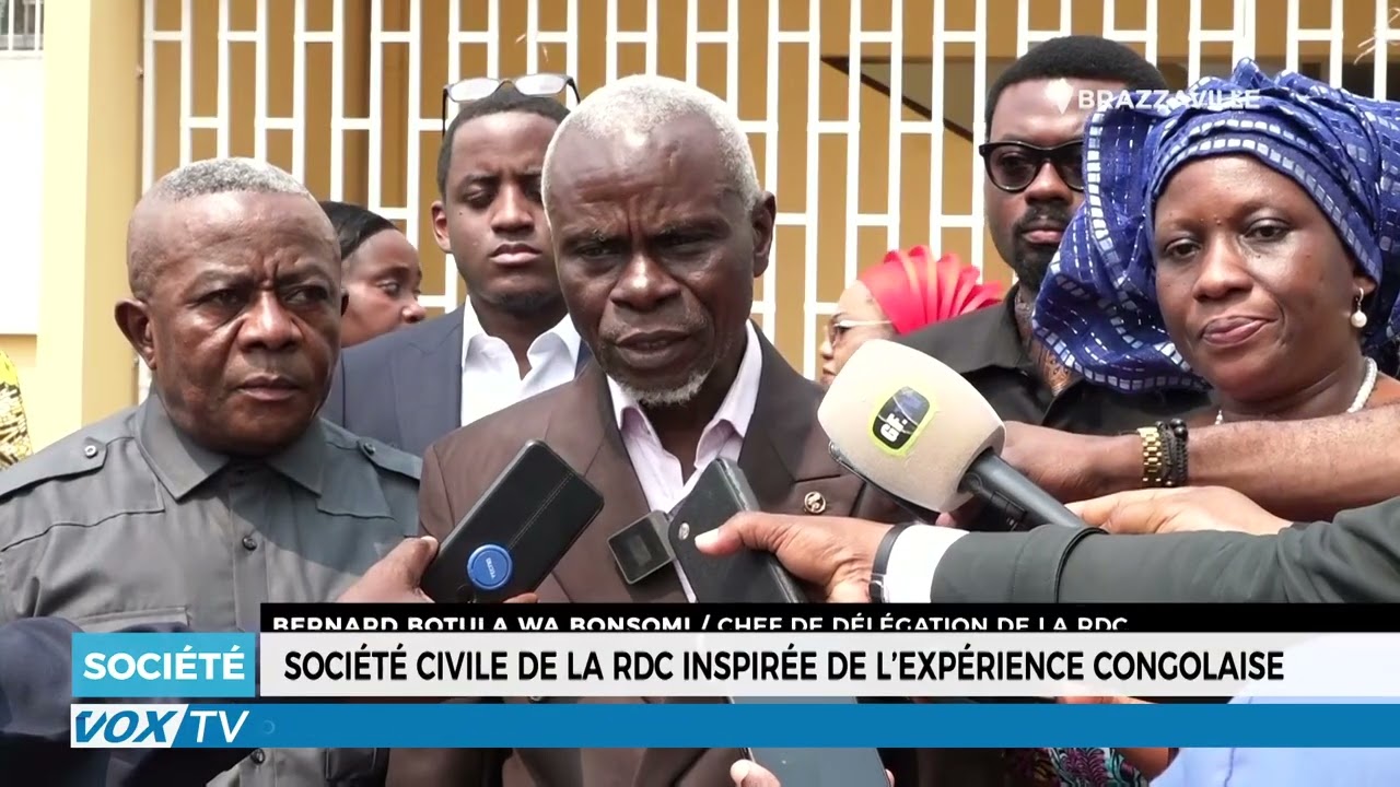 Société civile de la  RDC inspirée de l&rsquo;experience Congolaise